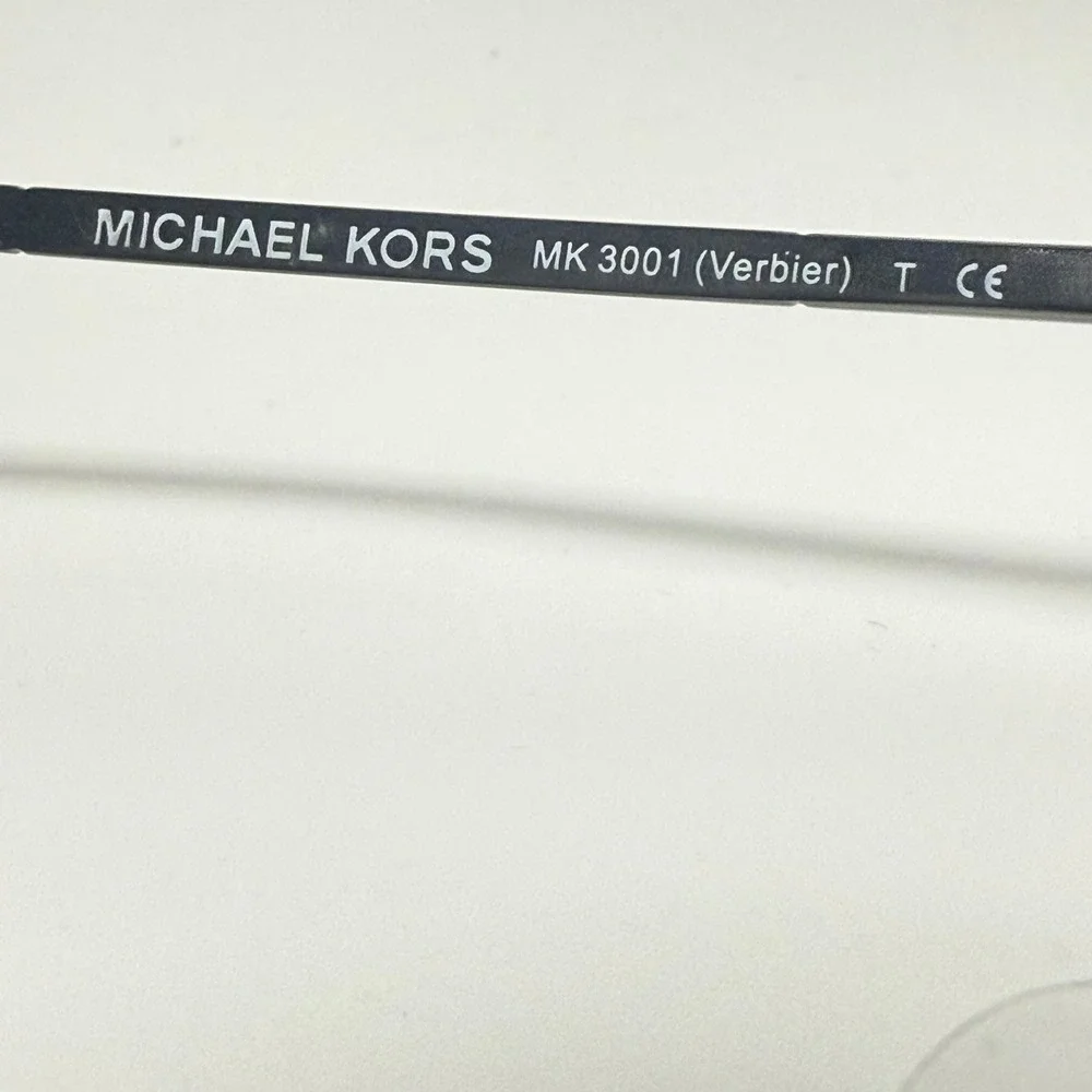 Michael Kors MK3001 Verbier 1025 Eyeglasses Gray Tortoise Frame 52-14-135